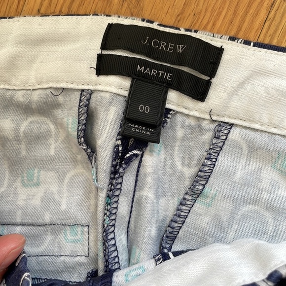 J. Crew Martie slim crop pant in elephant Size 00 - Picture 6 of 6